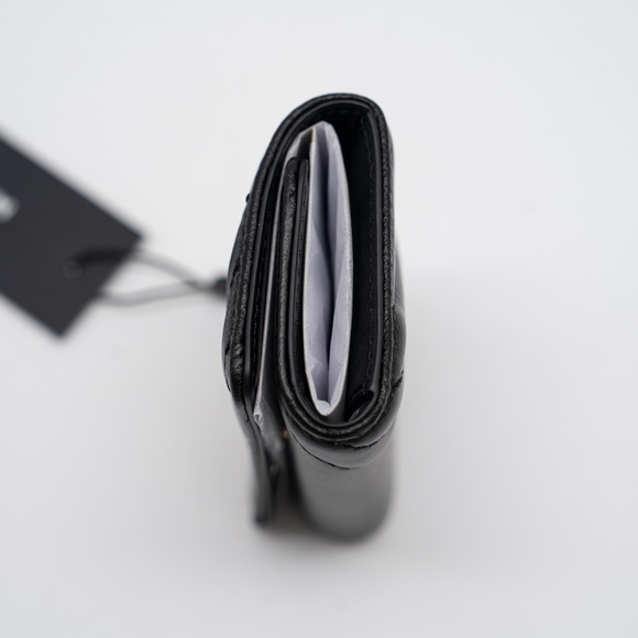 Marc Jacobs Black the Glam Shot Key Case Leather Gold - Picture 3 of 8